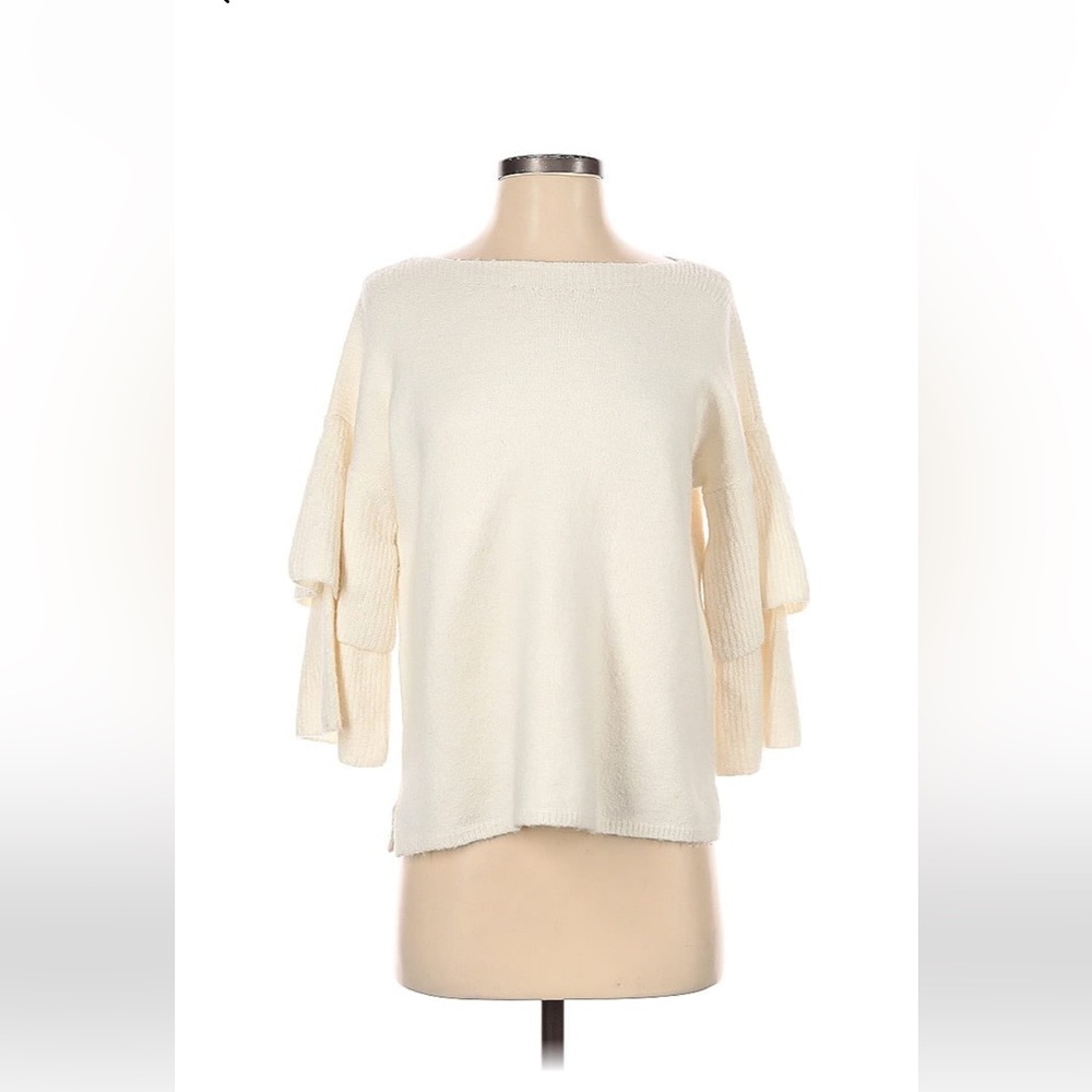 [Madewell] flutter sleeve sweater